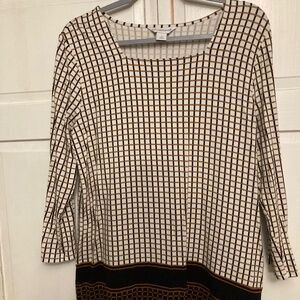 Liz Claiborne Boot Neck Tunic